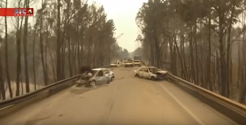 El Gobierno portugués decretó tres días de luto nacional por las víctimas del incendio